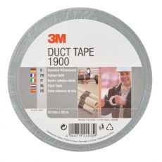 3M Economy Duct tape 1900 zilver 50mm x 50m x 0,15mm