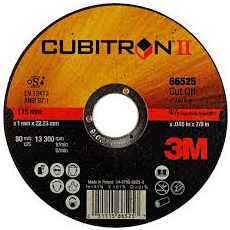 3M™ Cubitron™ II doorslijpschijf T41, 125 x 1,6 mm