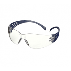 3M SecureFit 100 veiligheidsbril blauw montuur krasbestendig heldere lens