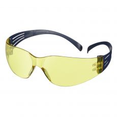 3M SecureFit 100 Veiligheidsbril blauw/amber krasbestendig en condenswerend