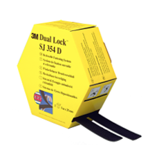 3M Dual Lock hersluitbare klikband SJ354D zwart 25mm x 5m x 5,7mm