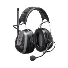 3M PELTOR WS ALERT XP-headset met Bluetooth® FM-radio grijs met hoofdband
