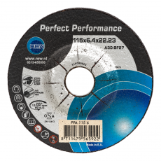 Perfect Performance afbraamschijf 6,4 mm diameters  115, 125, 180 en 230 mm