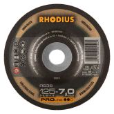 Rhodius afbraamschijf RS 38 125 x 4.0 x 22.23 mm