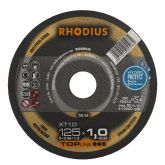Rhodius XT10 doorslijpschijf 125 x 1,0 mm