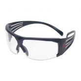 3M SecureFit veiligheidsbril, grijs frame, Scotchgard anticondens, heldere Lens