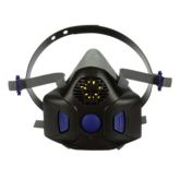 3M Secure Click halfgelaatsmasker spraakmembraam Small