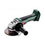Metabo haakse slijper W18 L BL  9 - 125 in metabox 900W