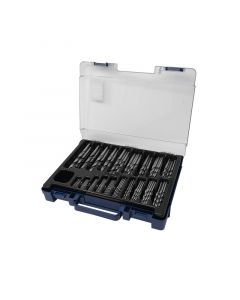 Perfect Tool HSS Spiraalborenmagazijn 1-10mm 0,5mm oplopend 170 delig