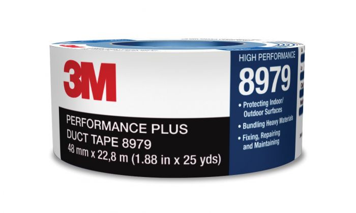 bureau Nauwgezet acre 3M Performance Plus UV Duct tape blauw 48mm x 55m x 0,31mm | SlijpExpert